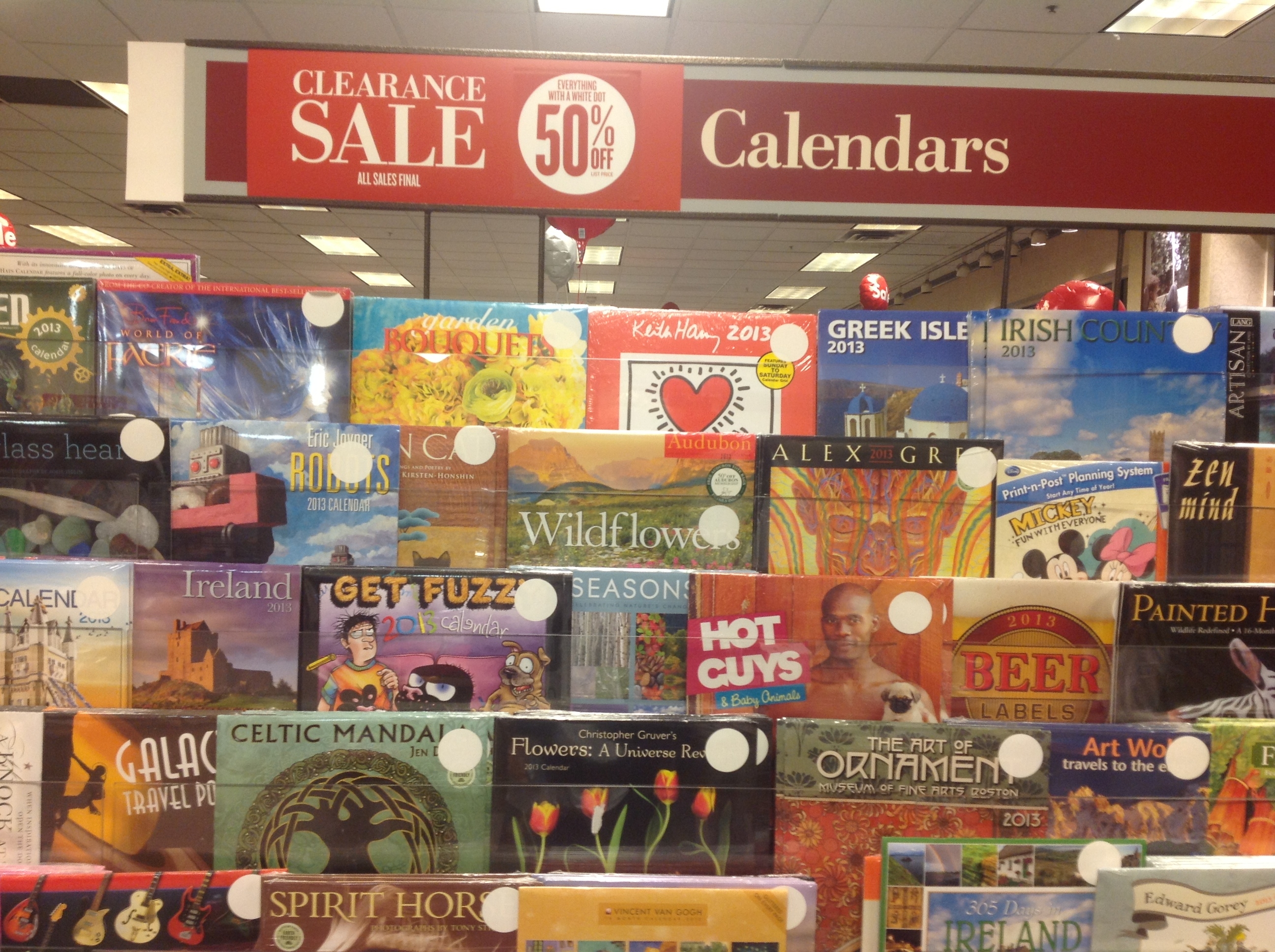 Calendars At Barnes And Noble